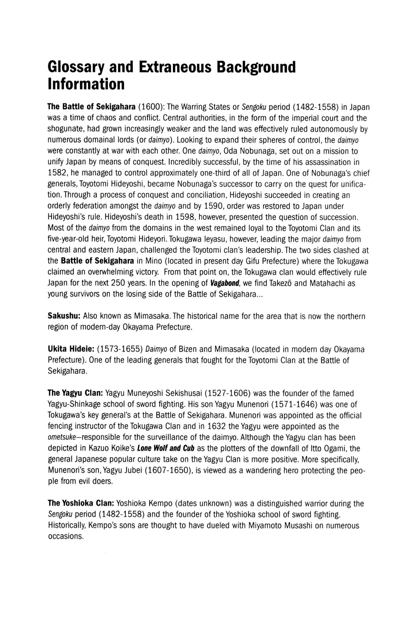 Read Vagabond EN Manga Online