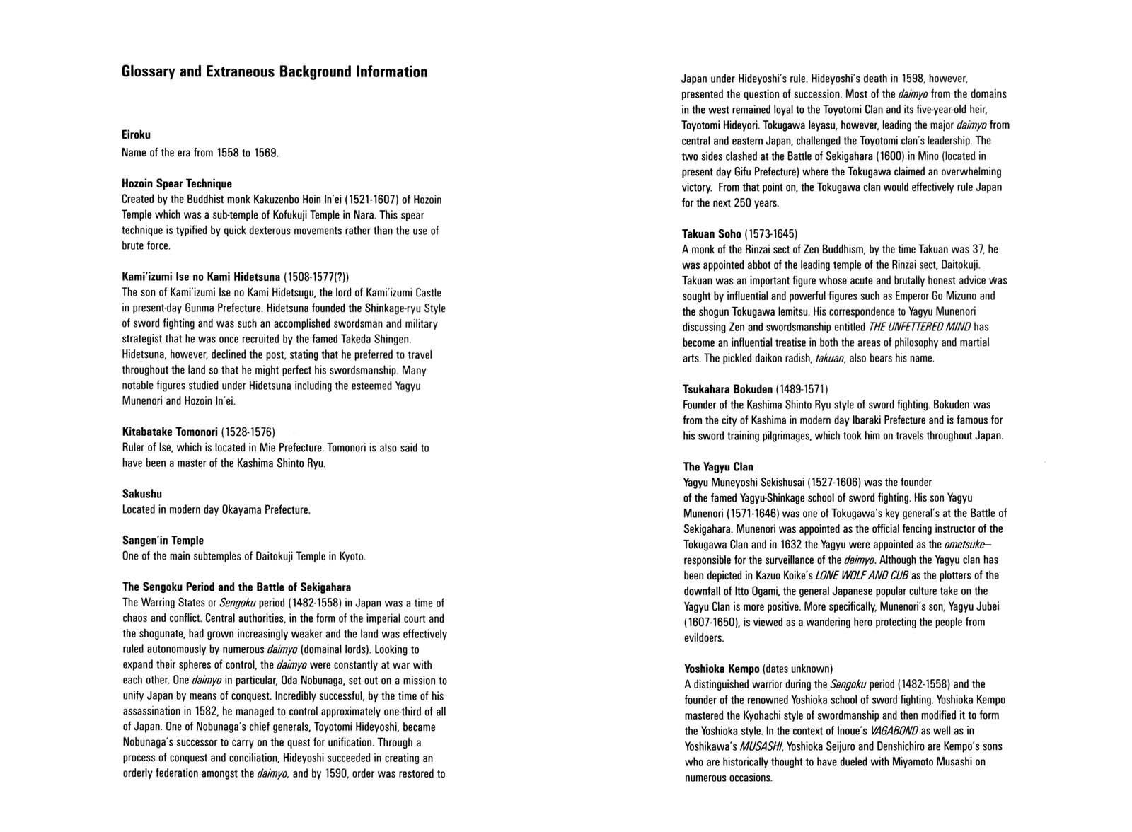 Read Vagabond EN Manga Online