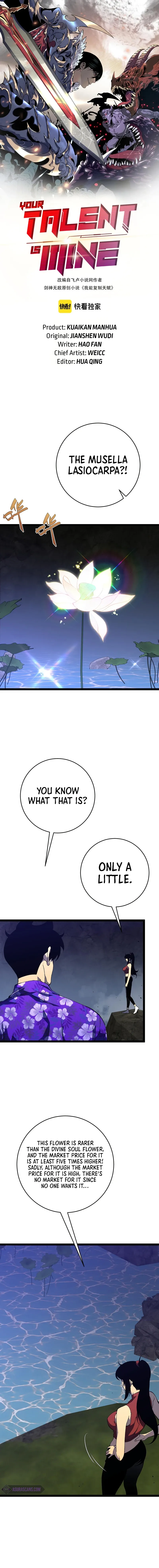 Read Your Talent is Mine EN Manga Online