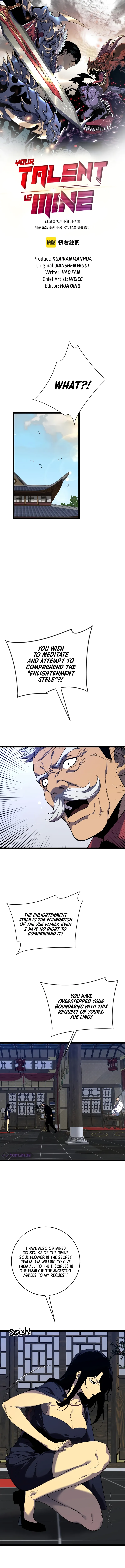 Read Your Talent is Mine EN Manga Online