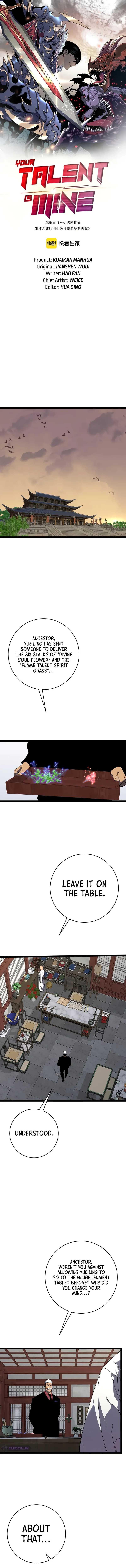 Read Your Talent is Mine EN Manga Online