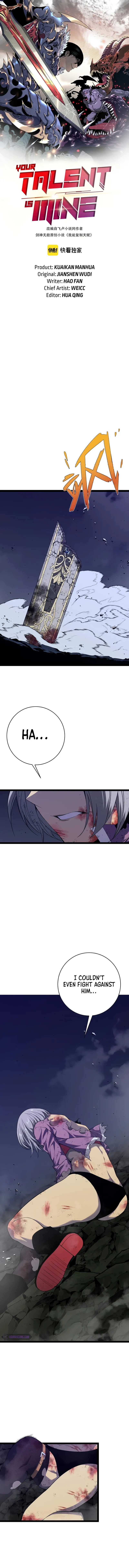 Read Your Talent is Mine EN Manga Online