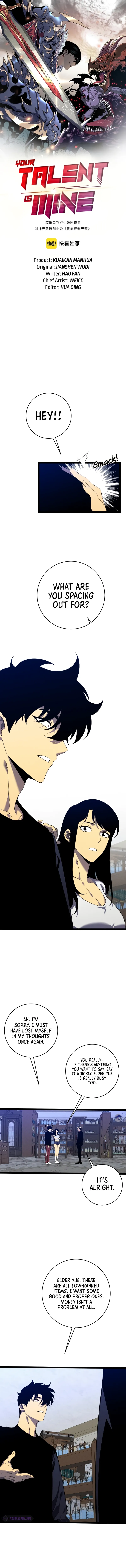 Read Your Talent is Mine EN Manga Online