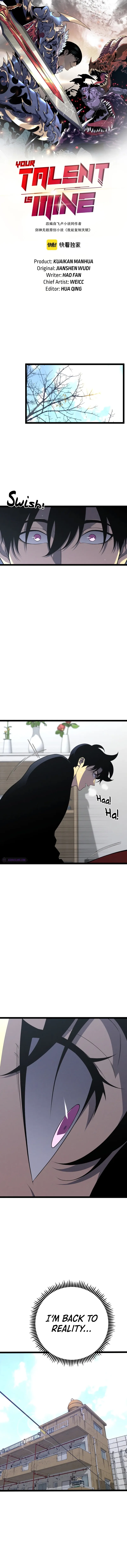 Read Your Talent is Mine EN Manga Online