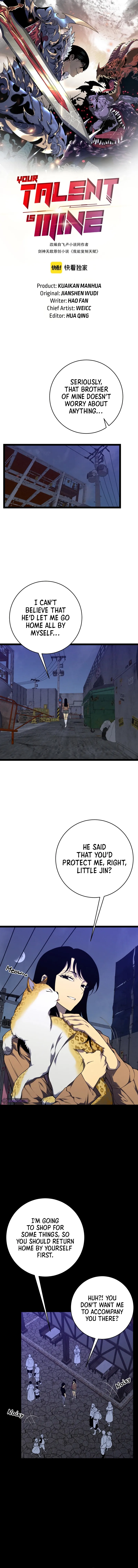 Read Your Talent is Mine EN Manga Online