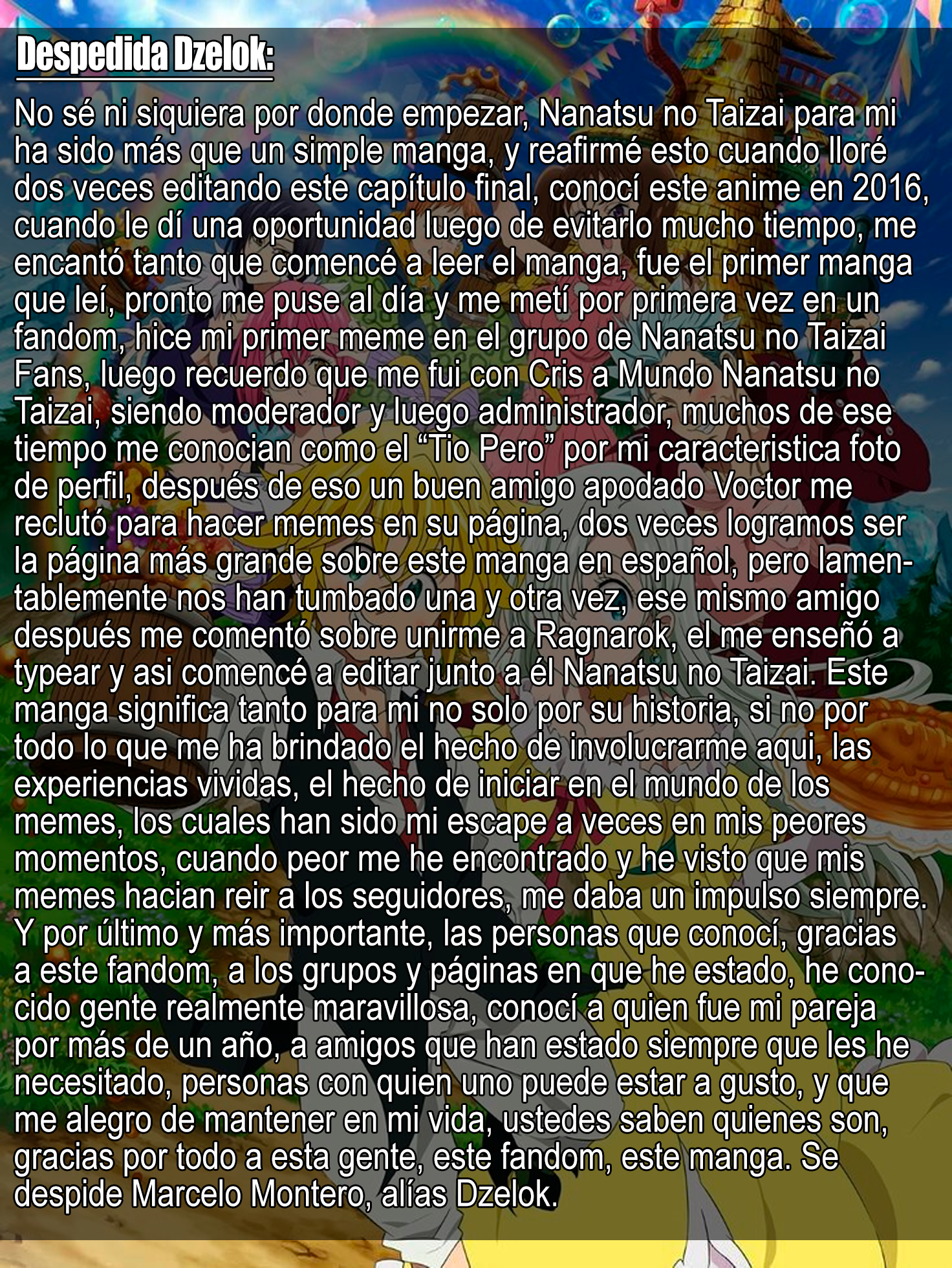 Read Nanatsu no Taizai ES Manga Online