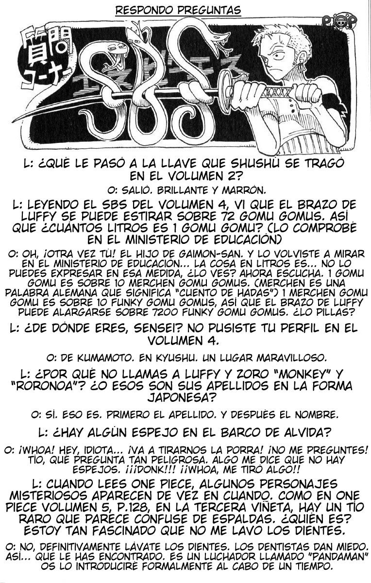 Read One Piece ES Manga Online