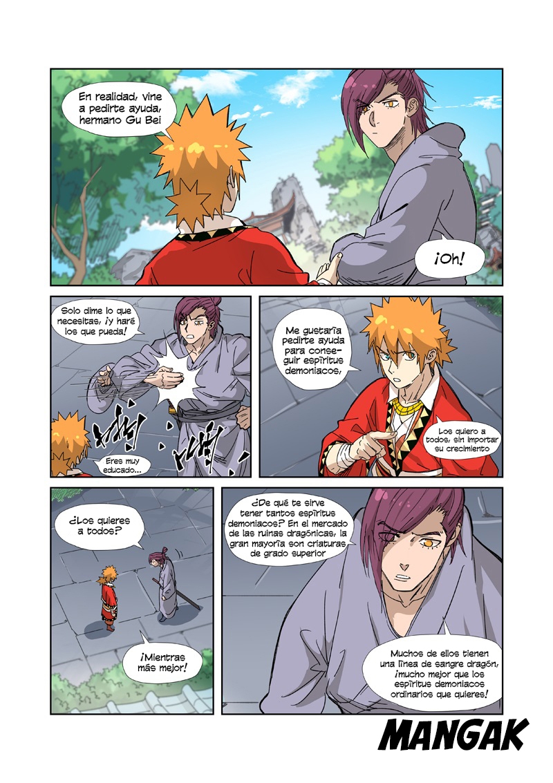 Read Tales of Demons and Gods ES Manga Online