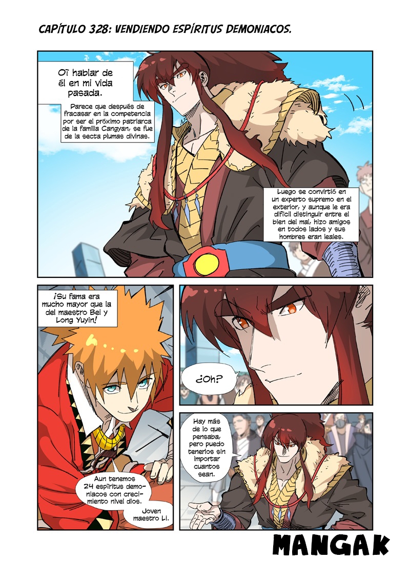 Read Tales of Demons and Gods ES Manga Online