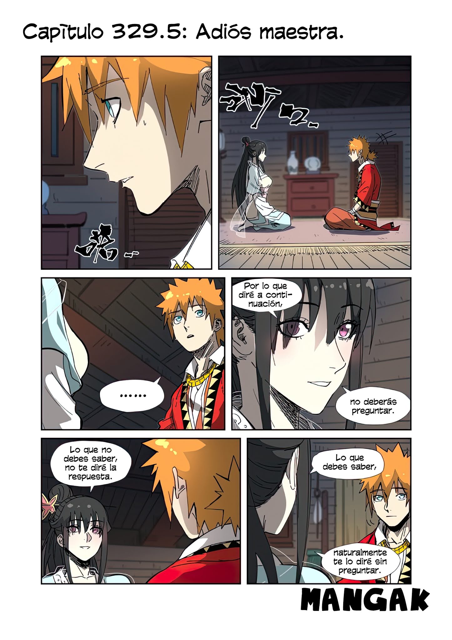 Read Tales of Demons and Gods ES Manga Online