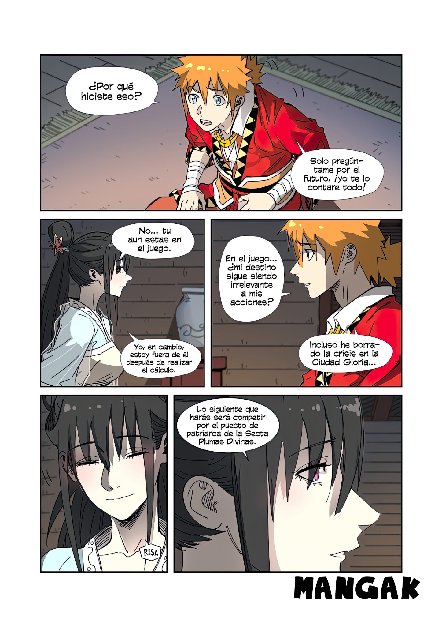 Read Tales of Demons and Gods ES Manga Online