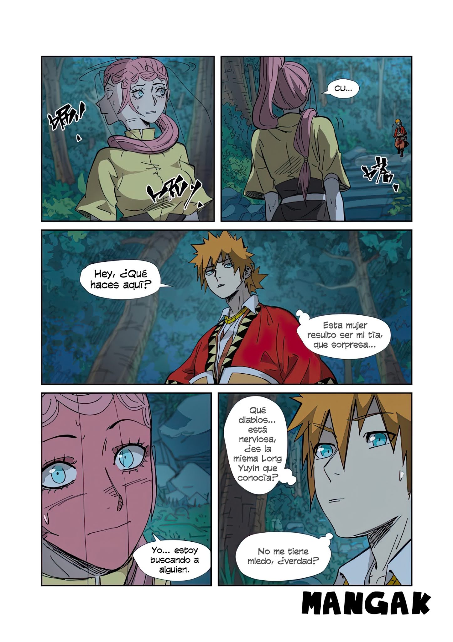 Read Tales of Demons and Gods ES Manga Online