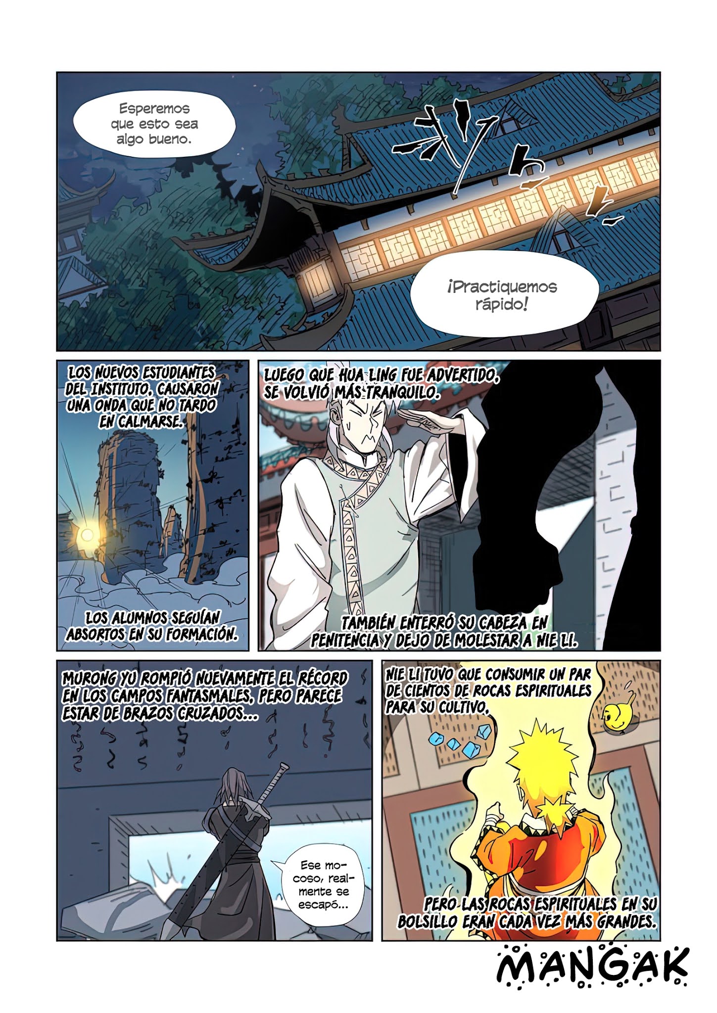 Read Tales of Demons and Gods ES Manga Online