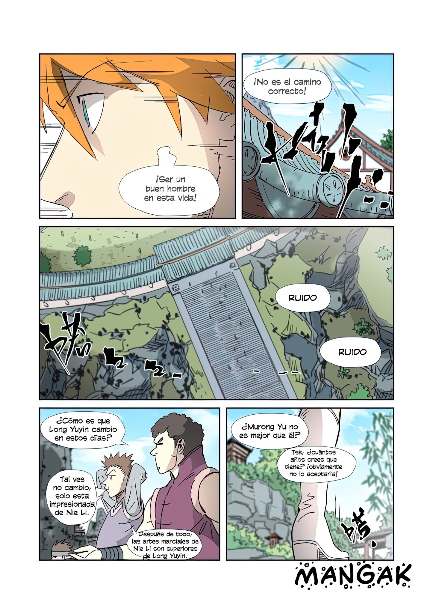 Read Tales of Demons and Gods ES Manga Online