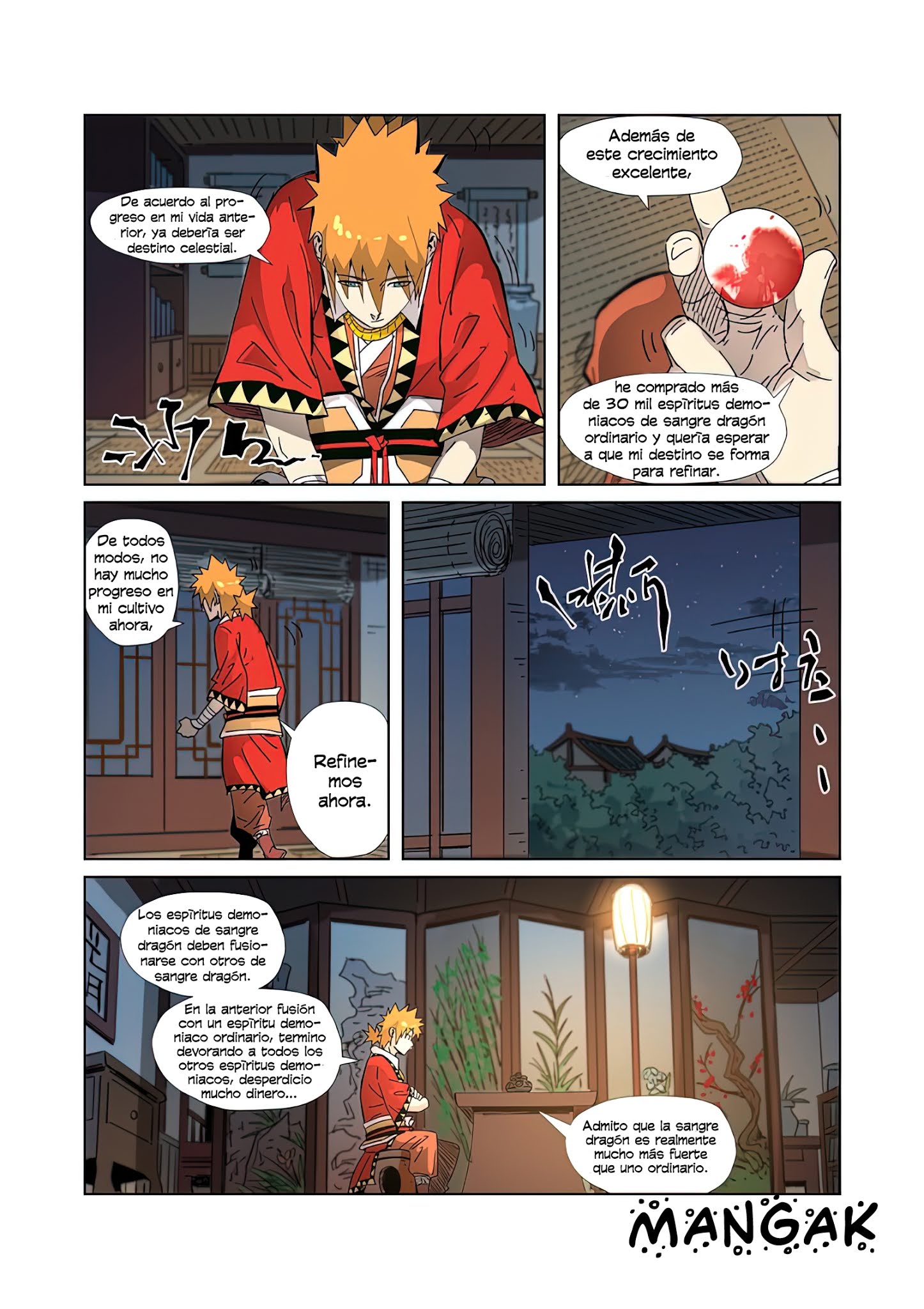 Read Tales of Demons and Gods ES Manga Online