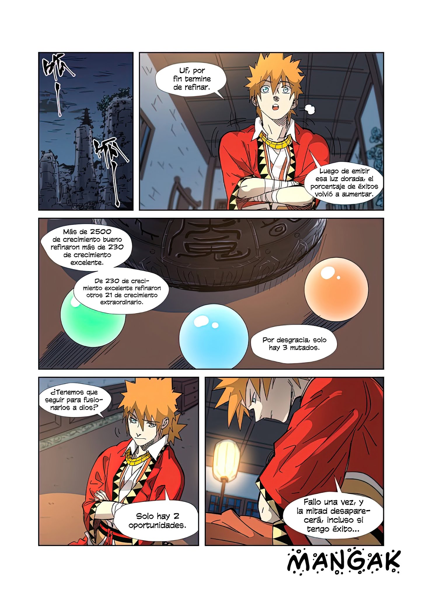 Read Tales of Demons and Gods ES Manga Online