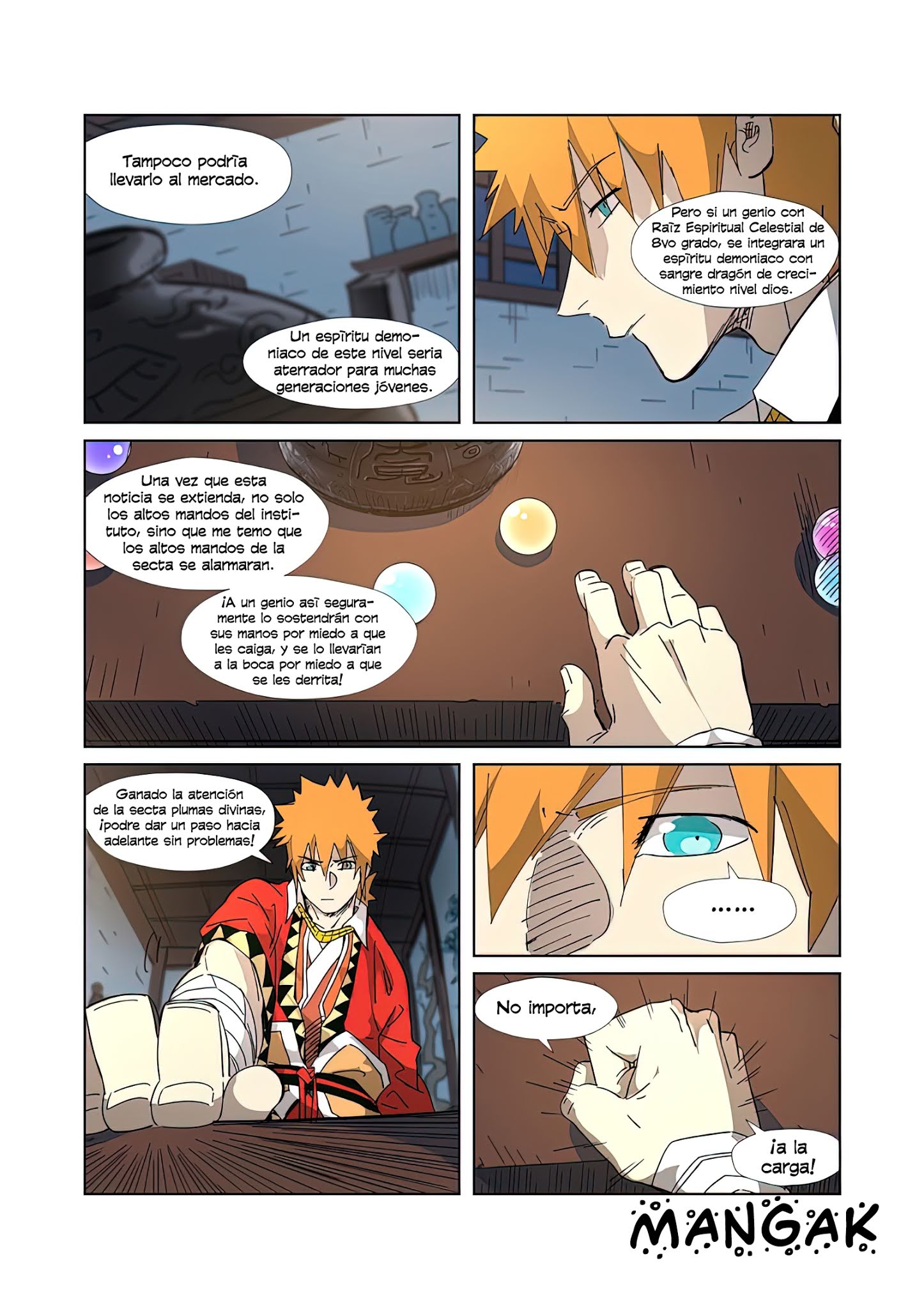 Read Tales of Demons and Gods ES Manga Online