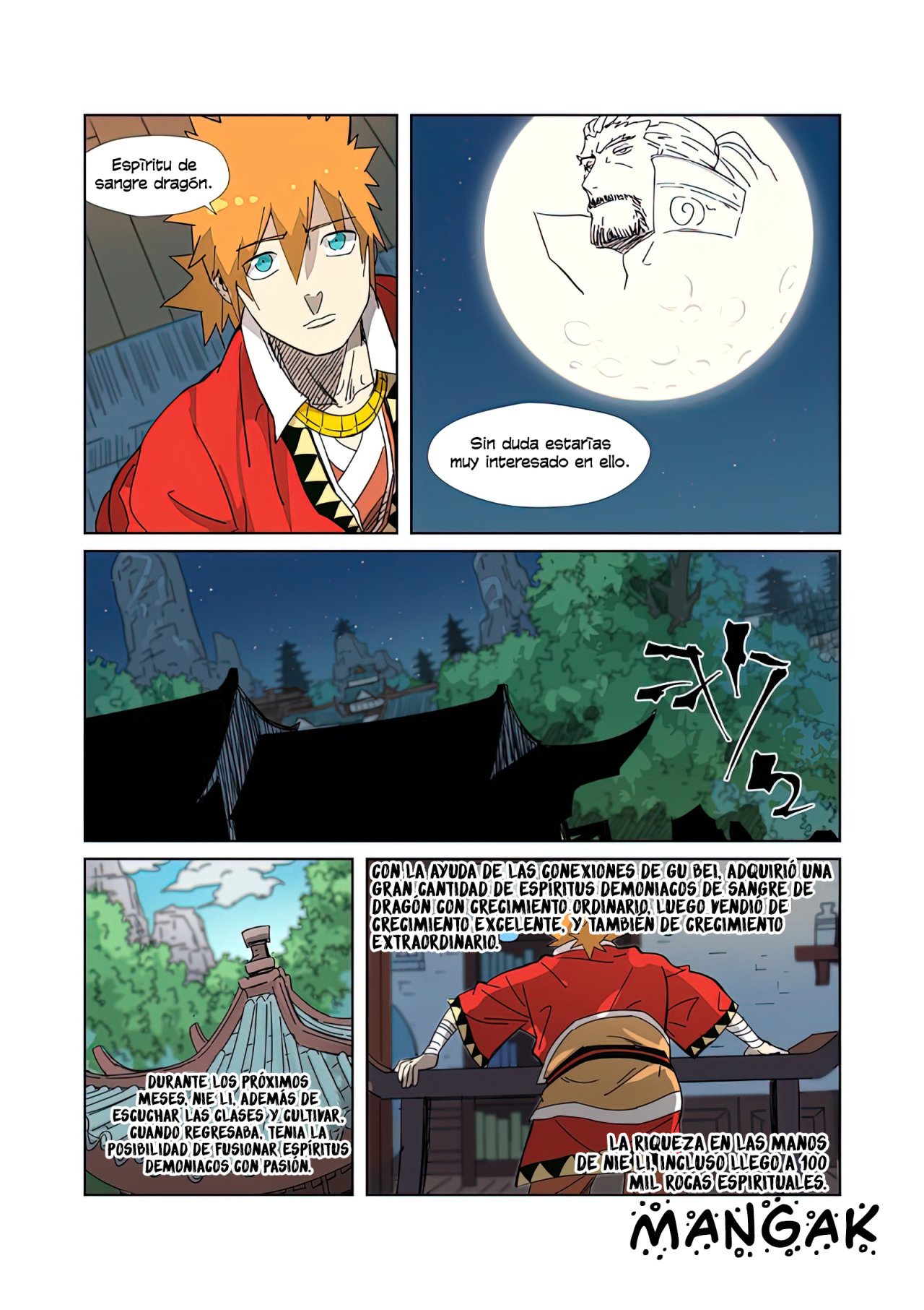 Read Tales of Demons and Gods ES Manga Online