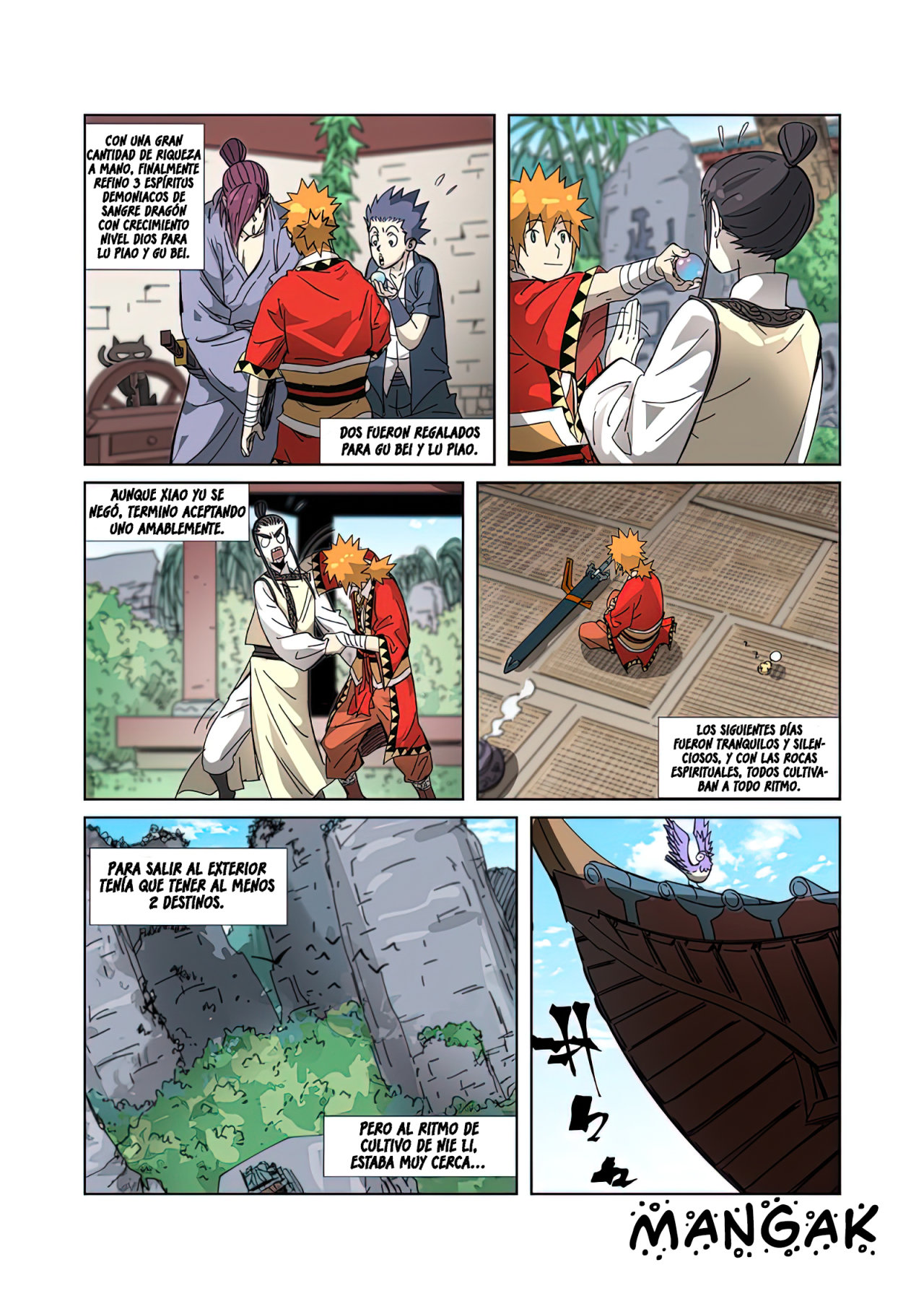 Read Tales of Demons and Gods ES Manga Online