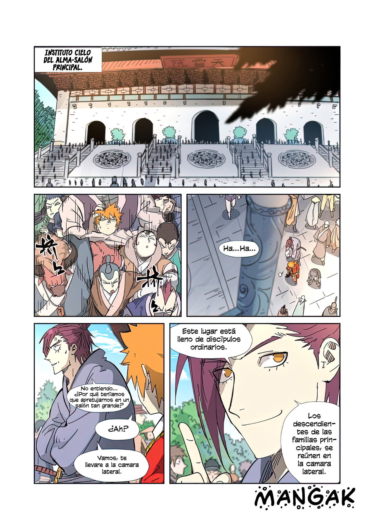 Read Tales of Demons and Gods ES Manga Online