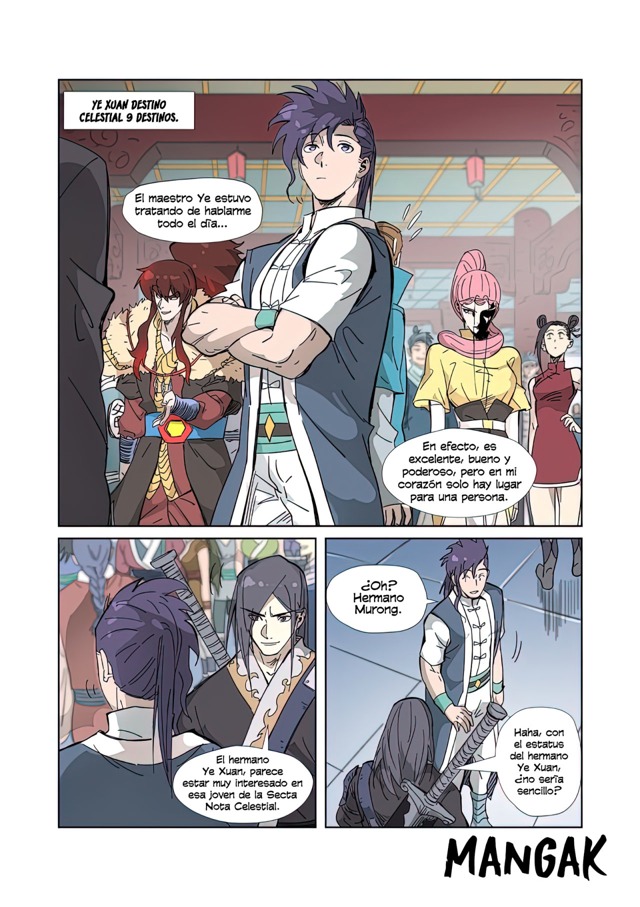 Read Tales of Demons and Gods ES Manga Online