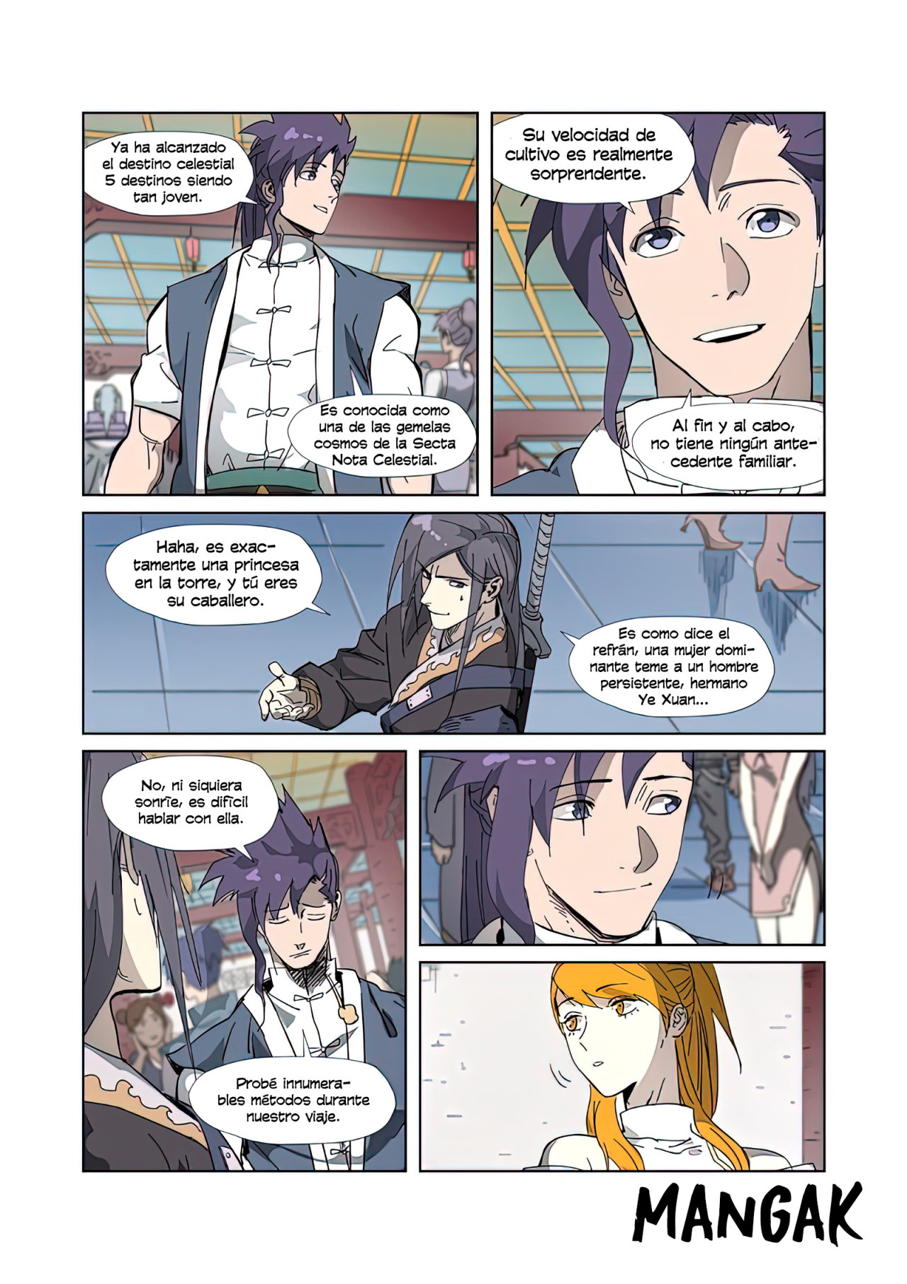 Read Tales of Demons and Gods ES Manga Online