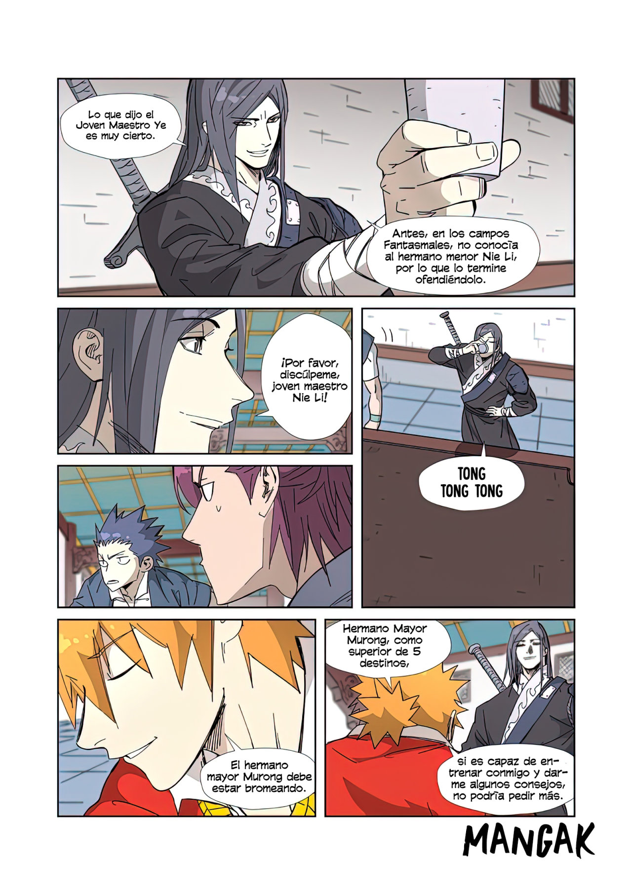 Read Tales of Demons and Gods ES Manga Online