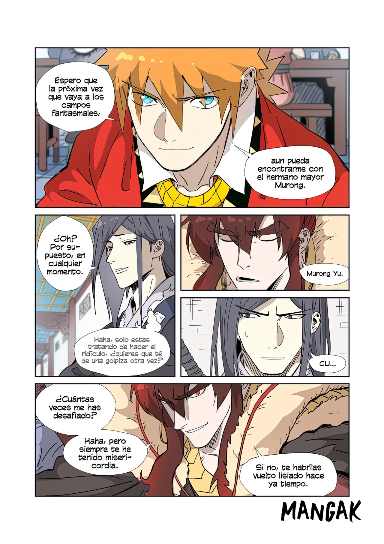 Read Tales of Demons and Gods ES Manga Online