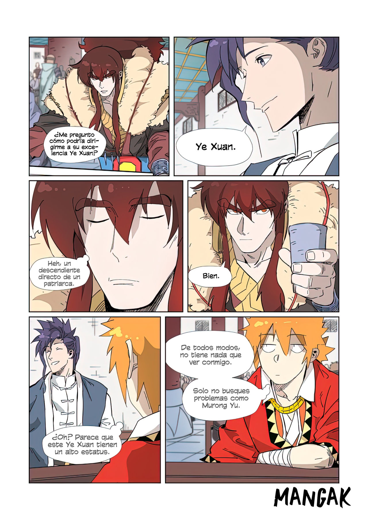 Read Tales of Demons and Gods ES Manga Online