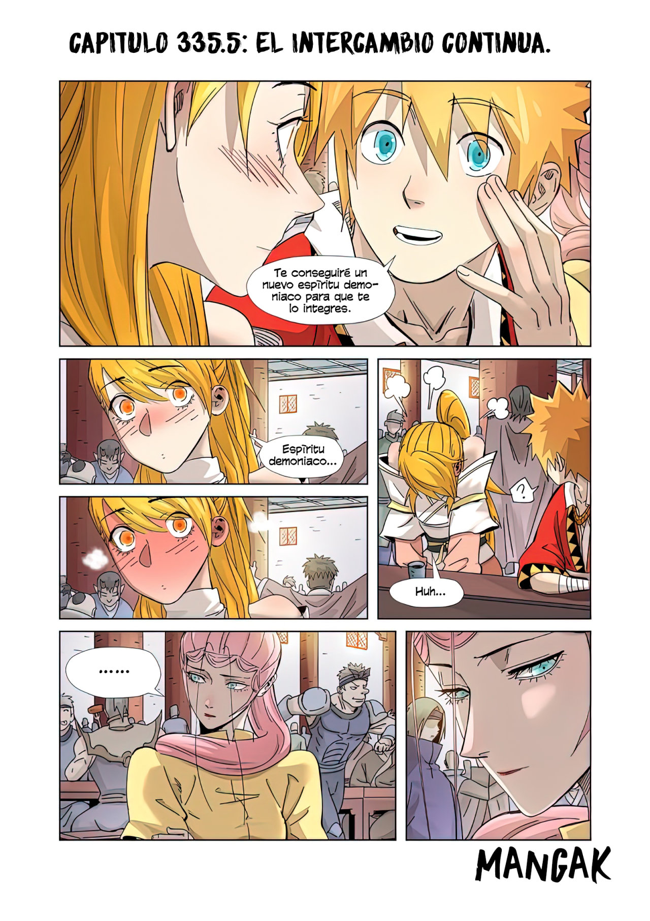 Read Tales of Demons and Gods ES Manga Online