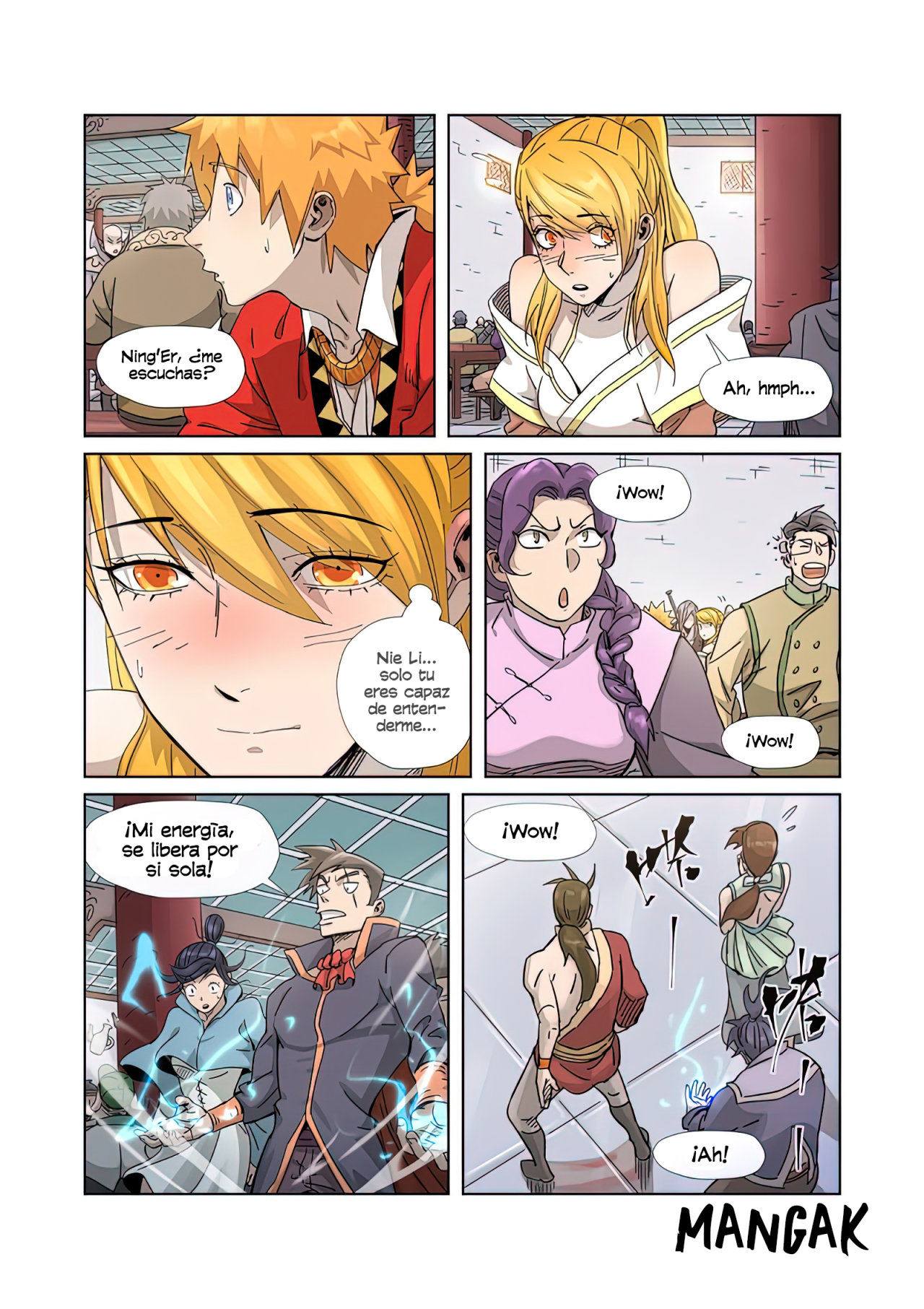 Read Tales of Demons and Gods ES Manga Online