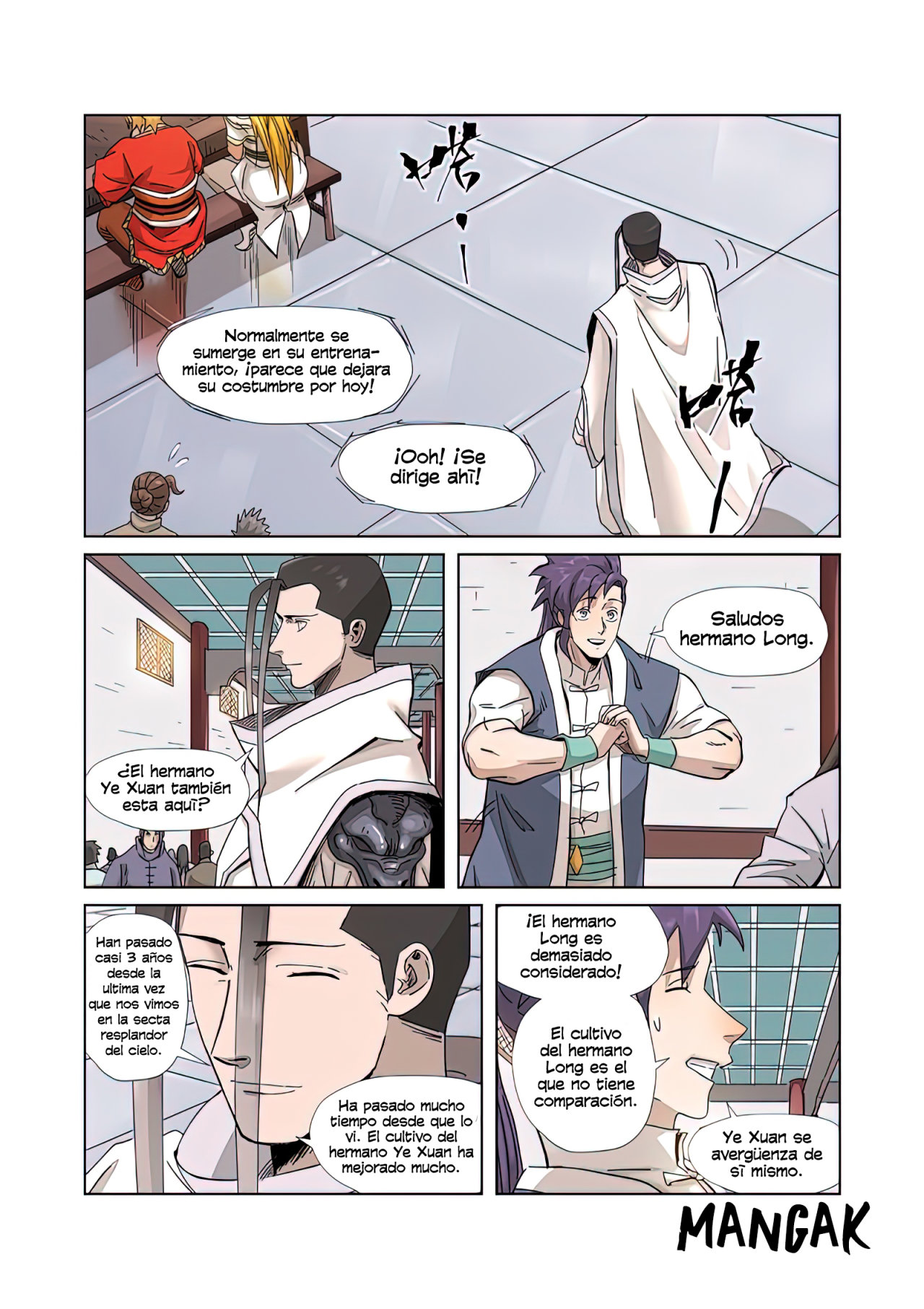 Read Tales of Demons and Gods ES Manga Online