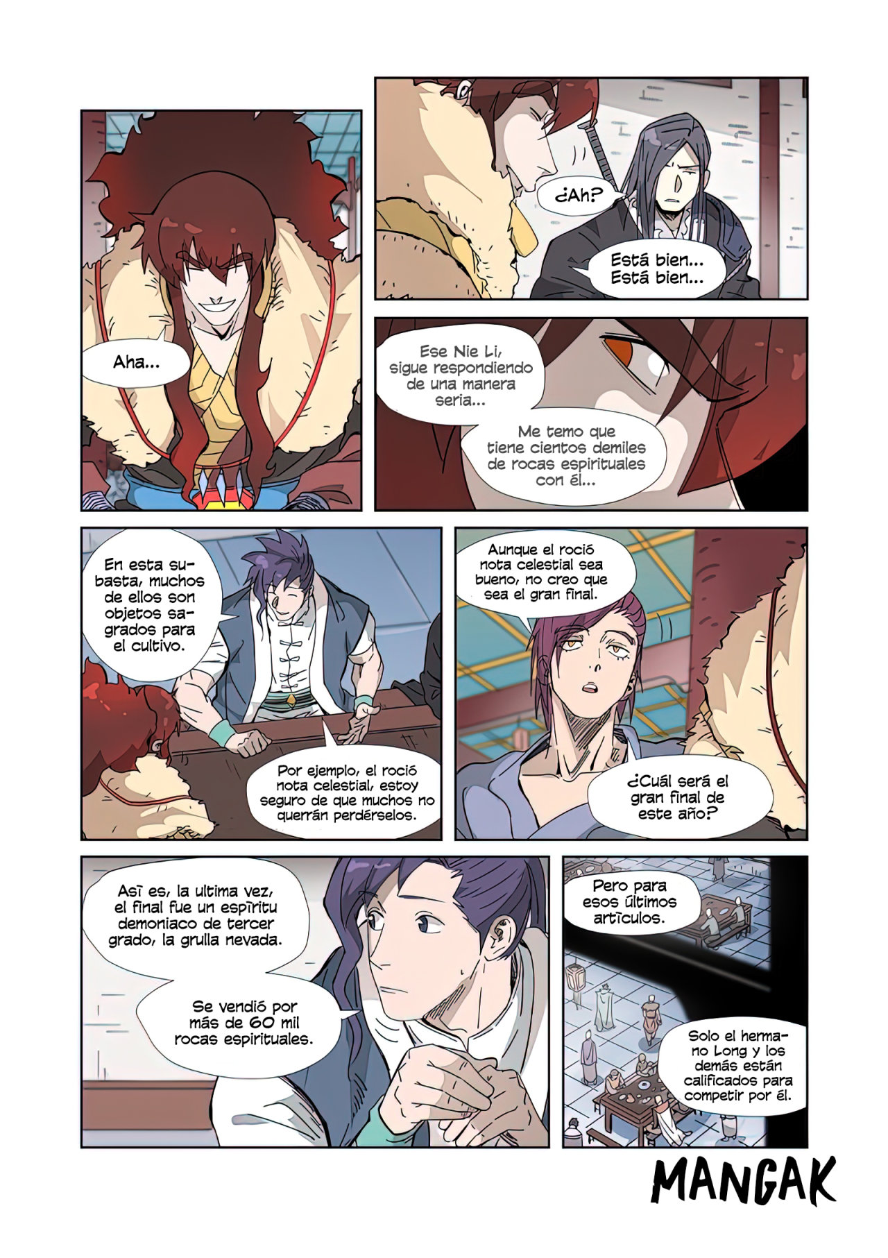 Read Tales of Demons and Gods ES Manga Online