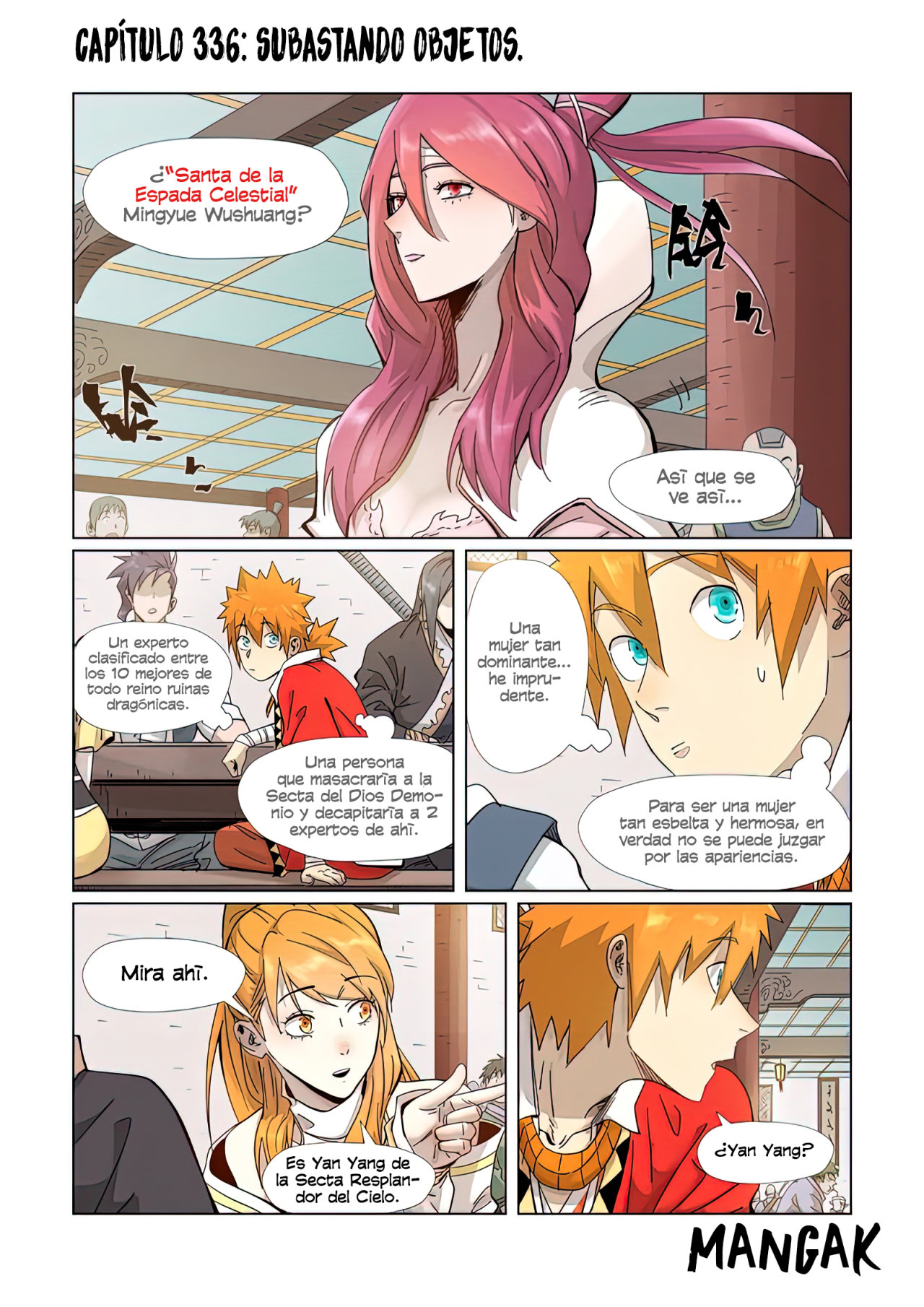 Read Tales of Demons and Gods ES Manga Online