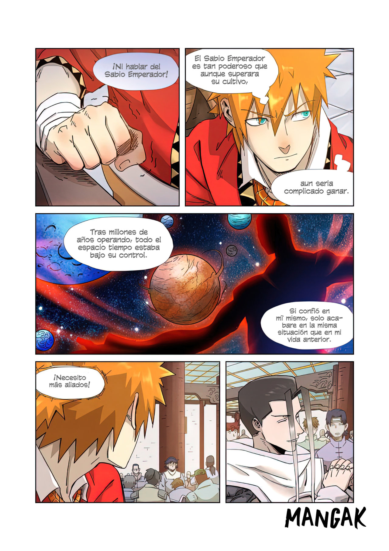 Read Tales of Demons and Gods ES Manga Online
