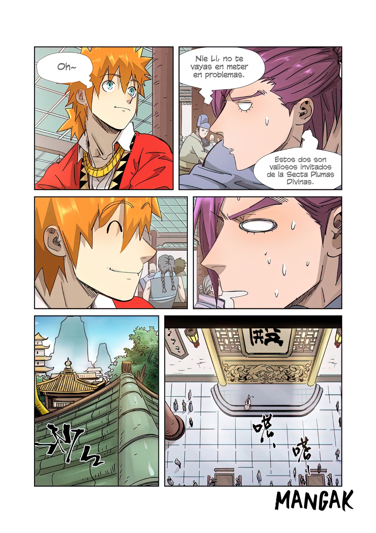 Read Tales of Demons and Gods ES Manga Online