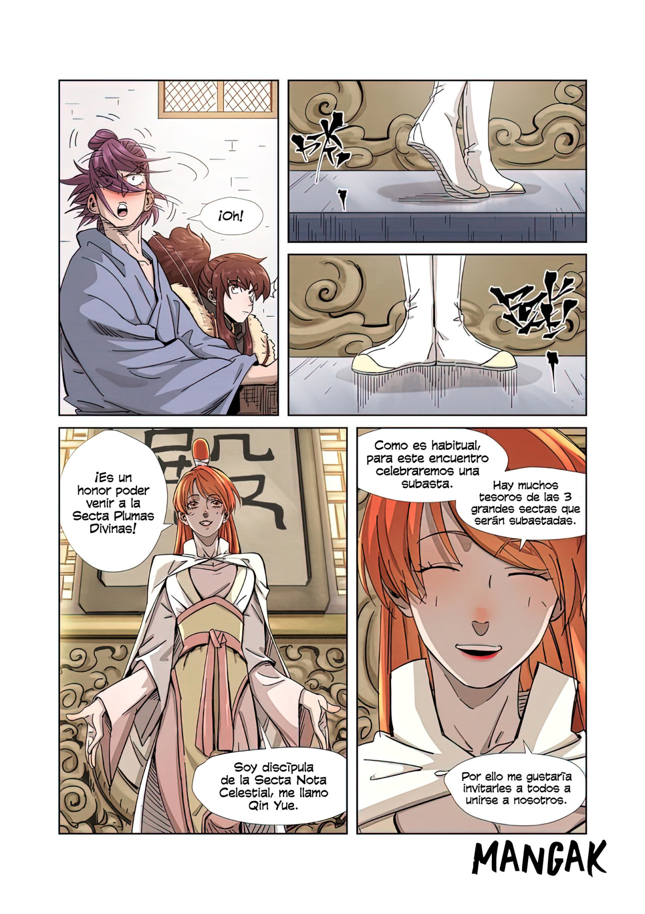 Read Tales of Demons and Gods ES Manga Online