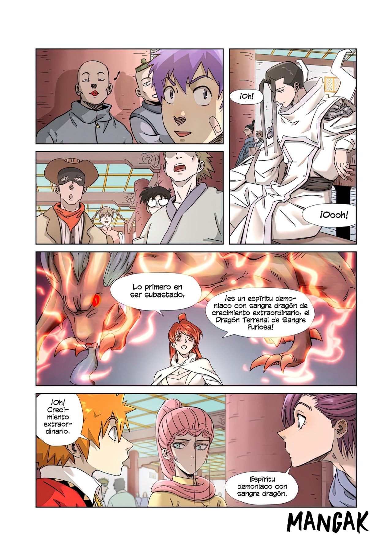 Read Tales of Demons and Gods ES Manga Online