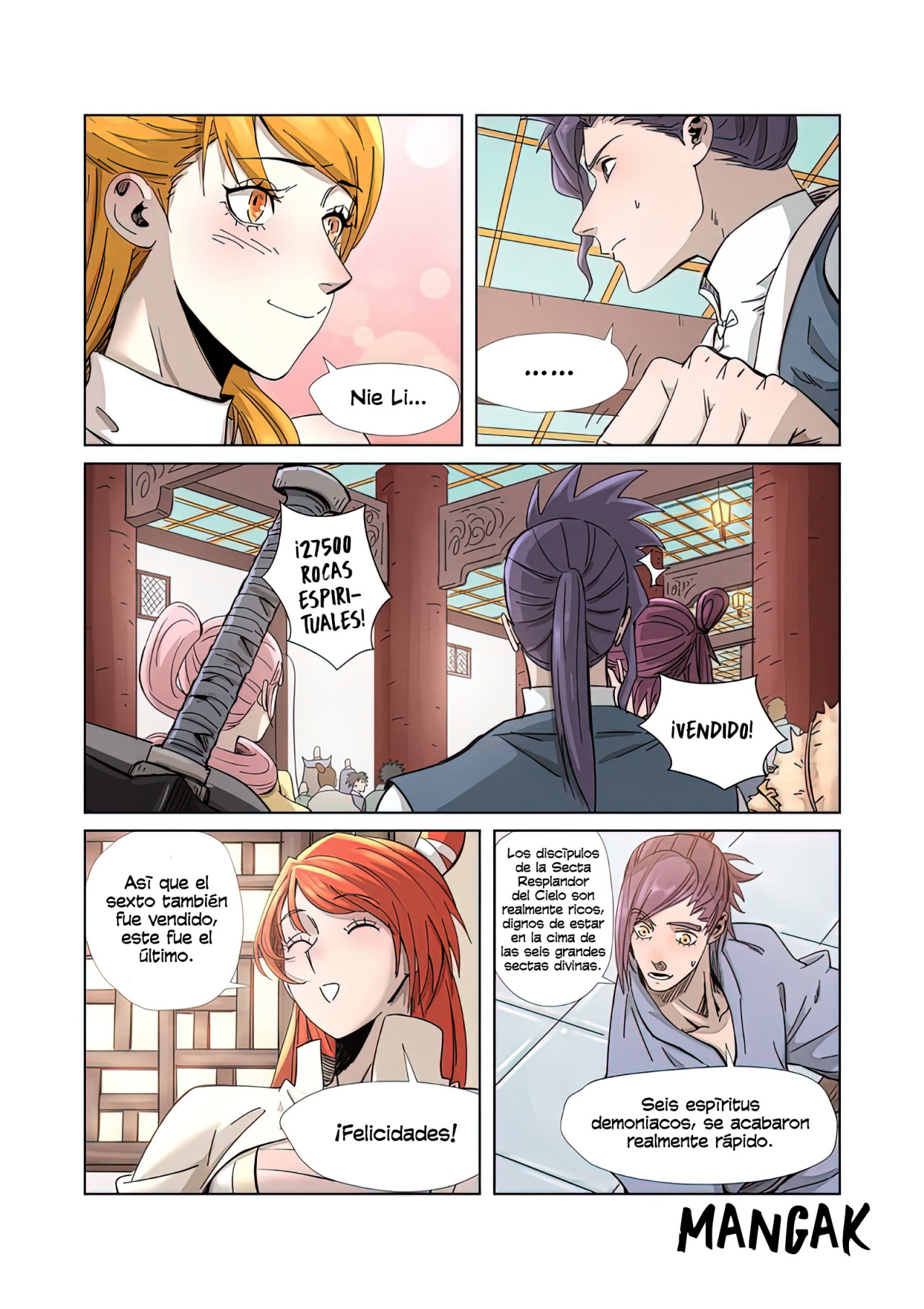 Read Tales of Demons and Gods ES Manga Online