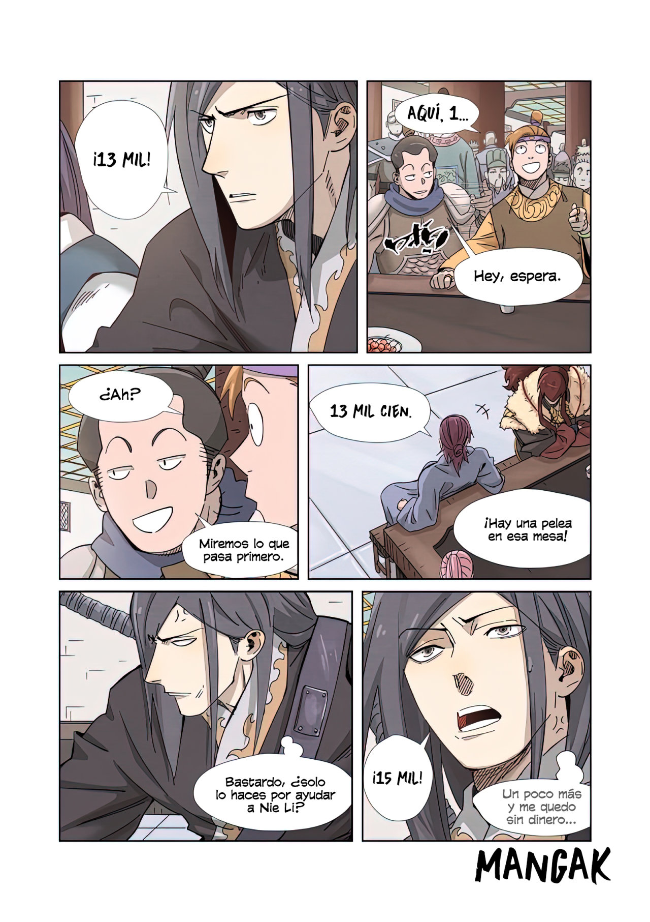 Read Tales of Demons and Gods ES Manga Online