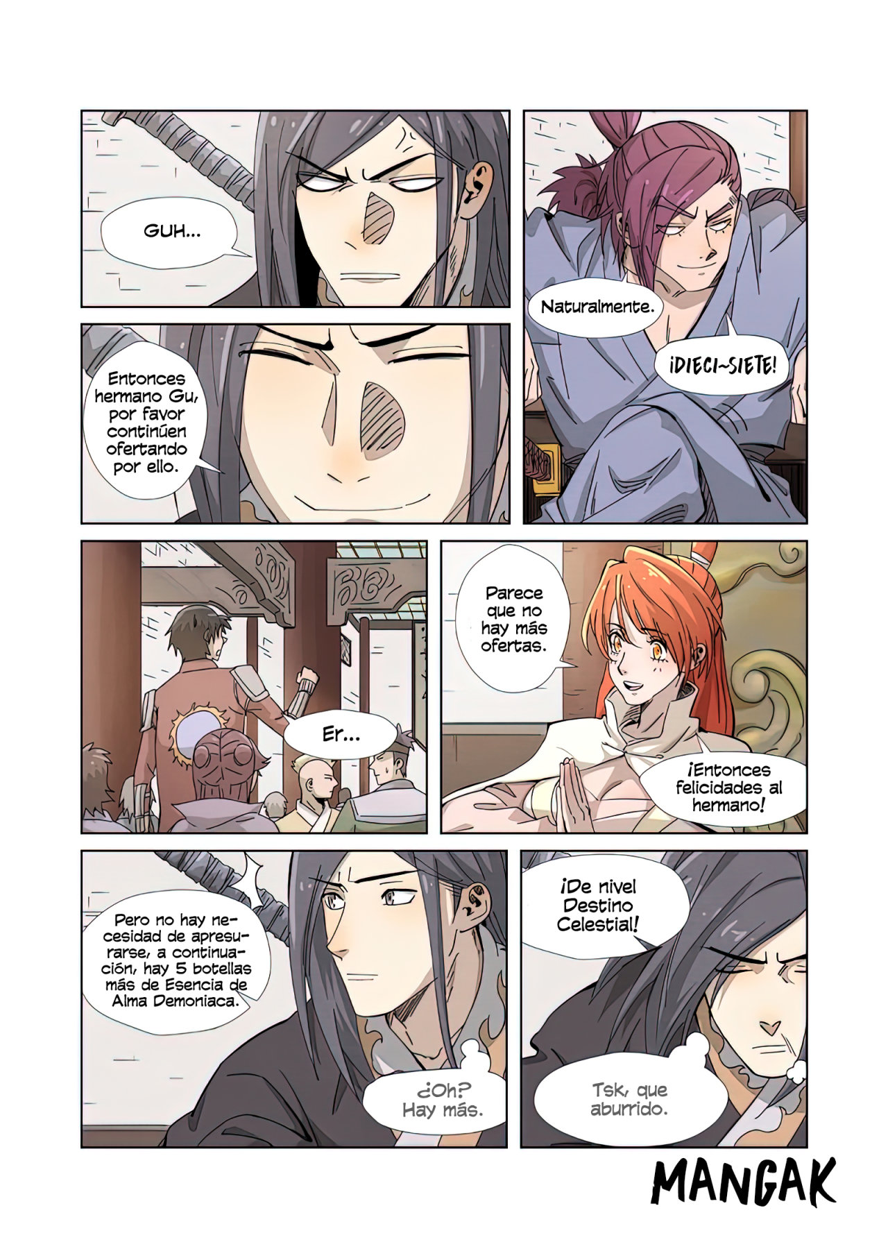 Read Tales of Demons and Gods ES Manga Online