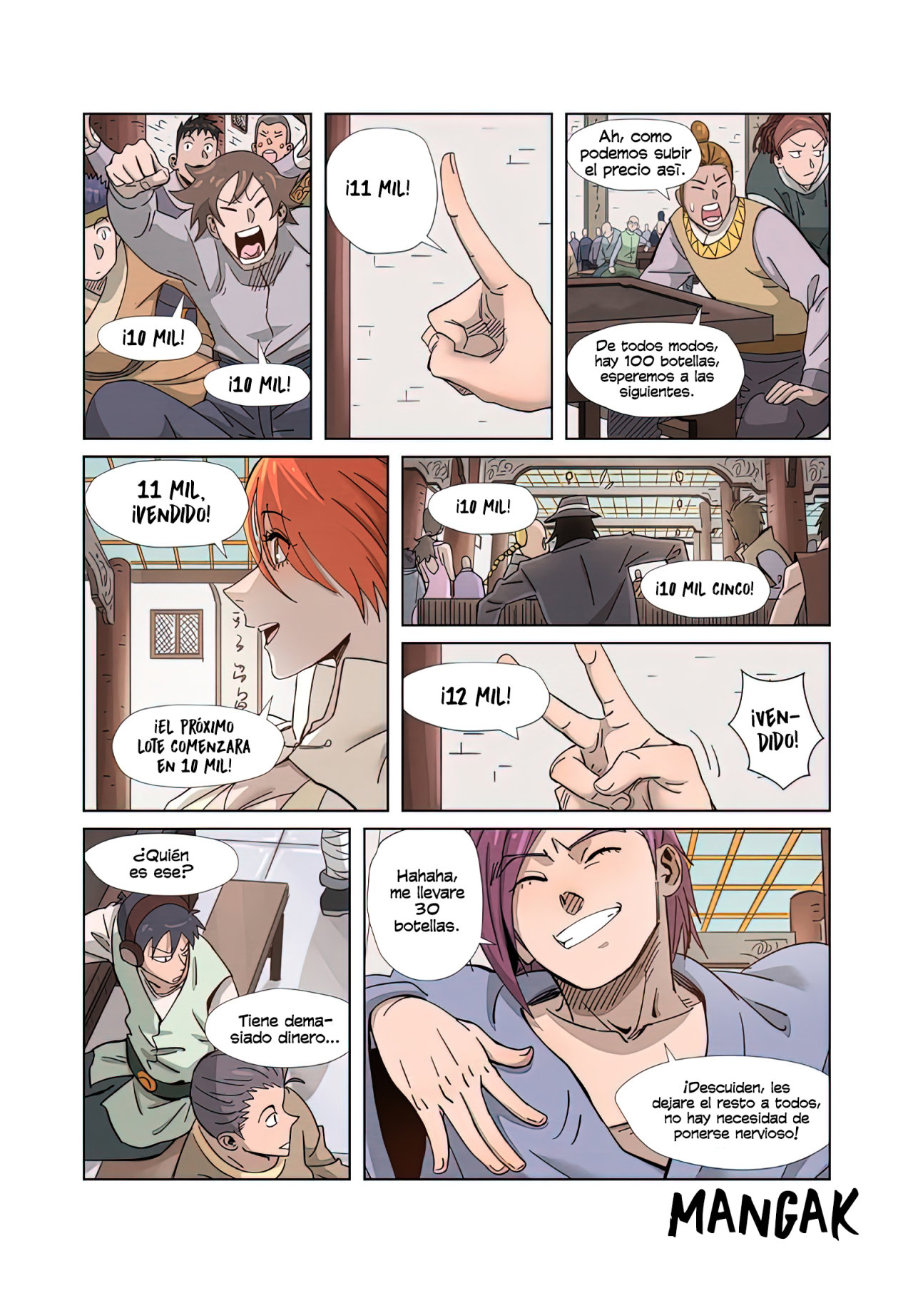 Read Tales of Demons and Gods ES Manga Online