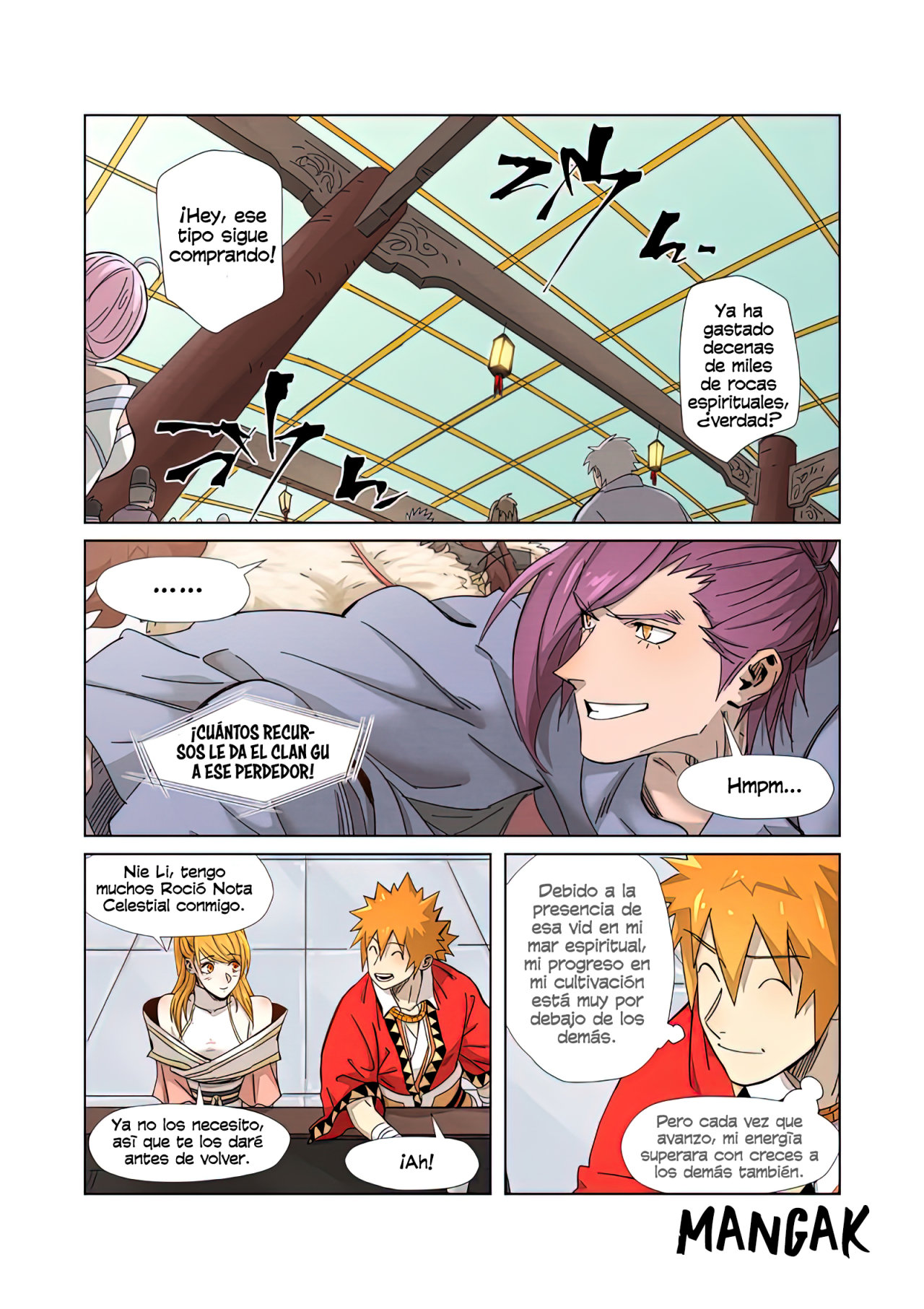 Read Tales of Demons and Gods ES Manga Online