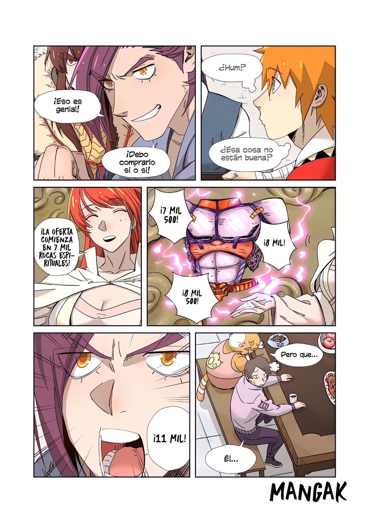 Read Tales of Demons and Gods ES Manga Online