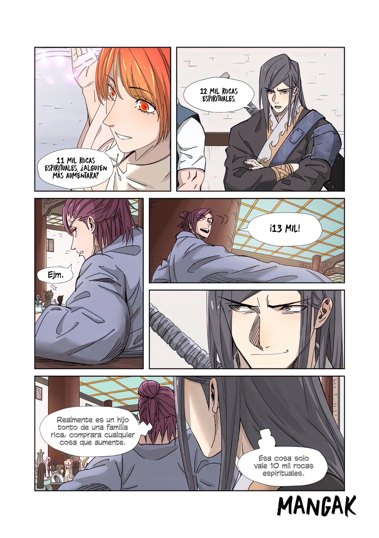 Read Tales of Demons and Gods ES Manga Online