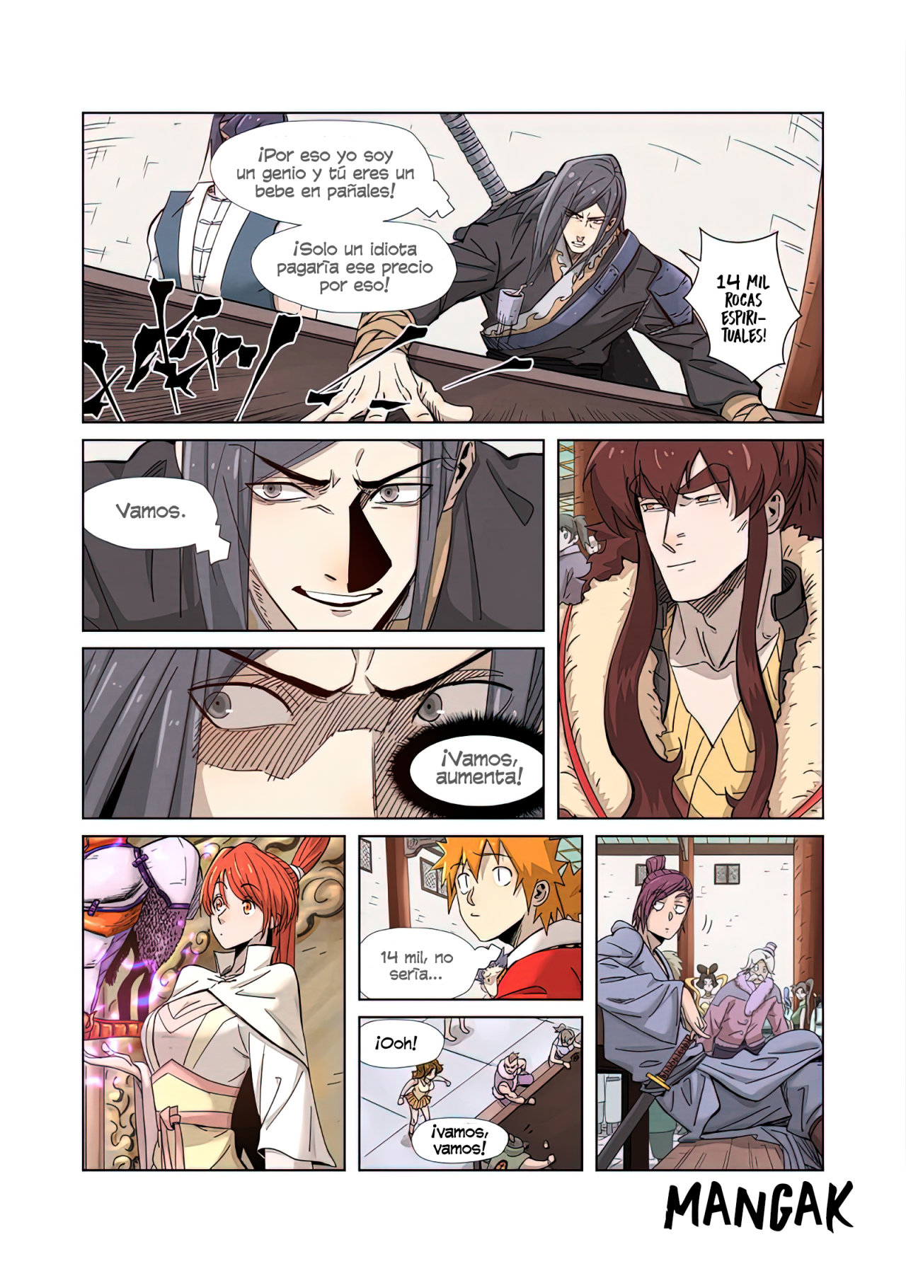 Read Tales of Demons and Gods ES Manga Online