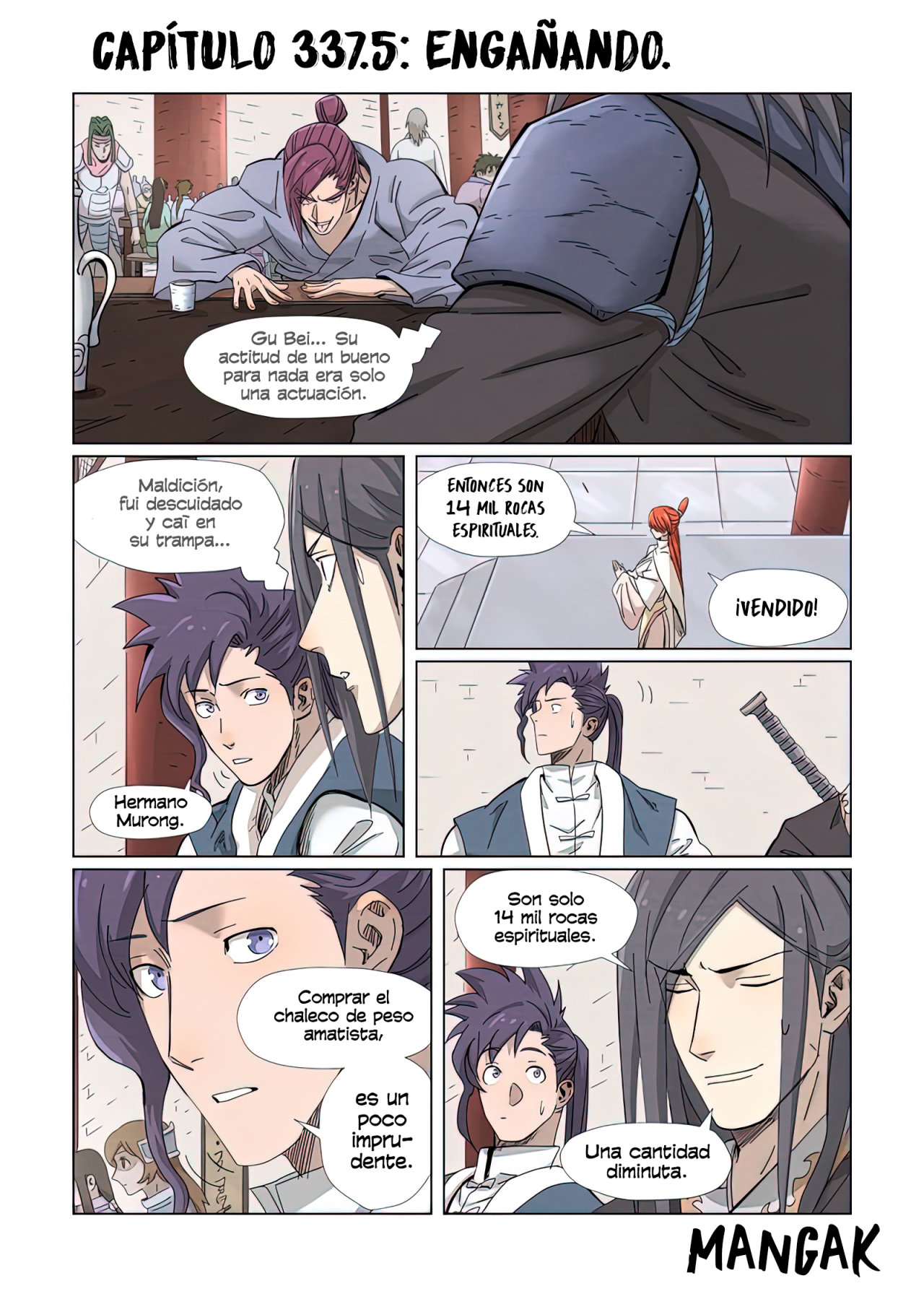 Read Tales of Demons and Gods ES Manga Online