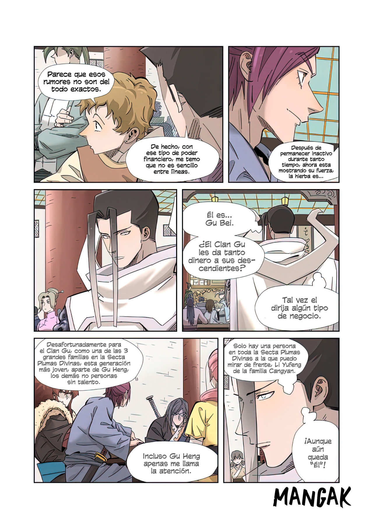 Read Tales of Demons and Gods ES Manga Online