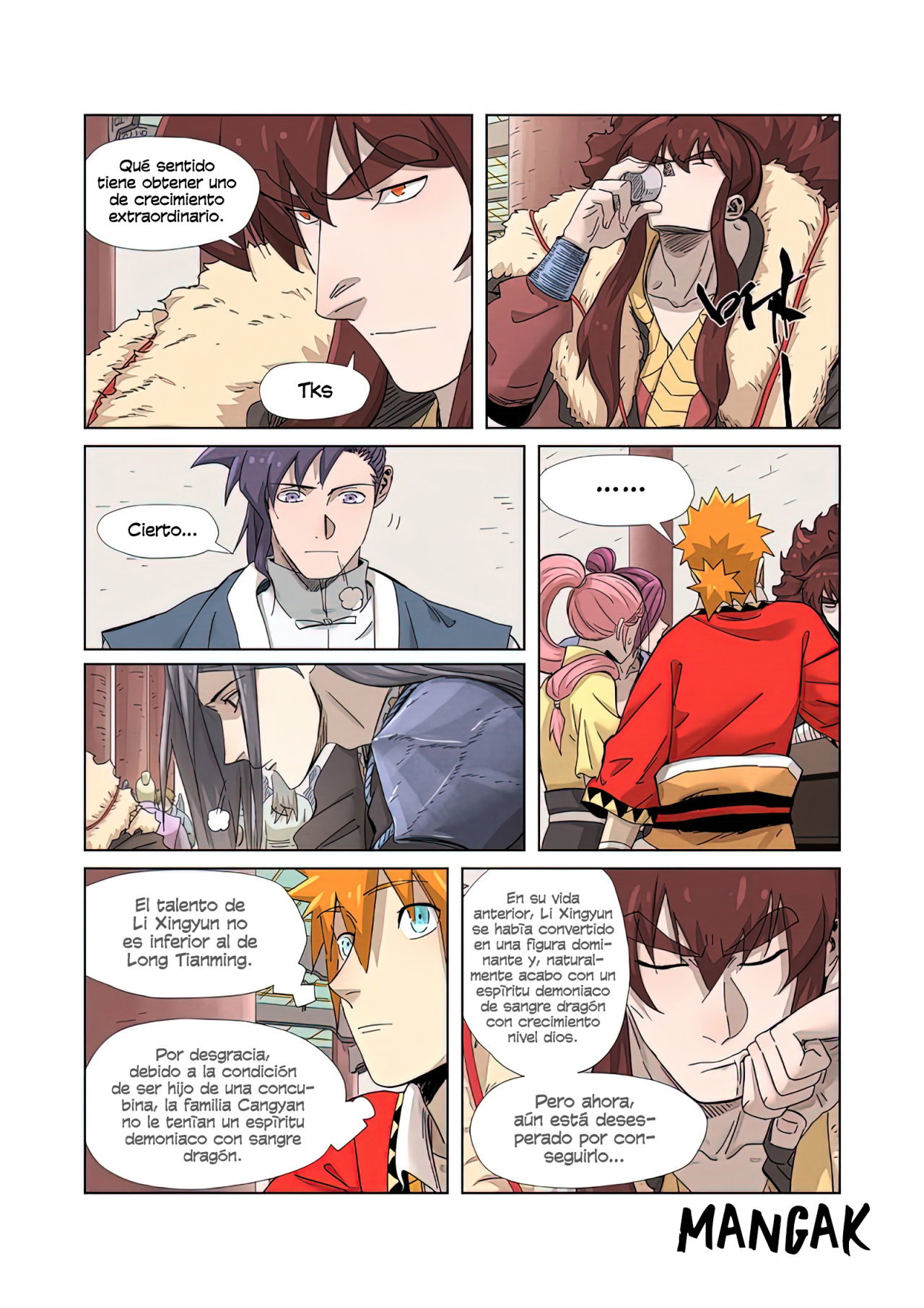 Read Tales of Demons and Gods ES Manga Online