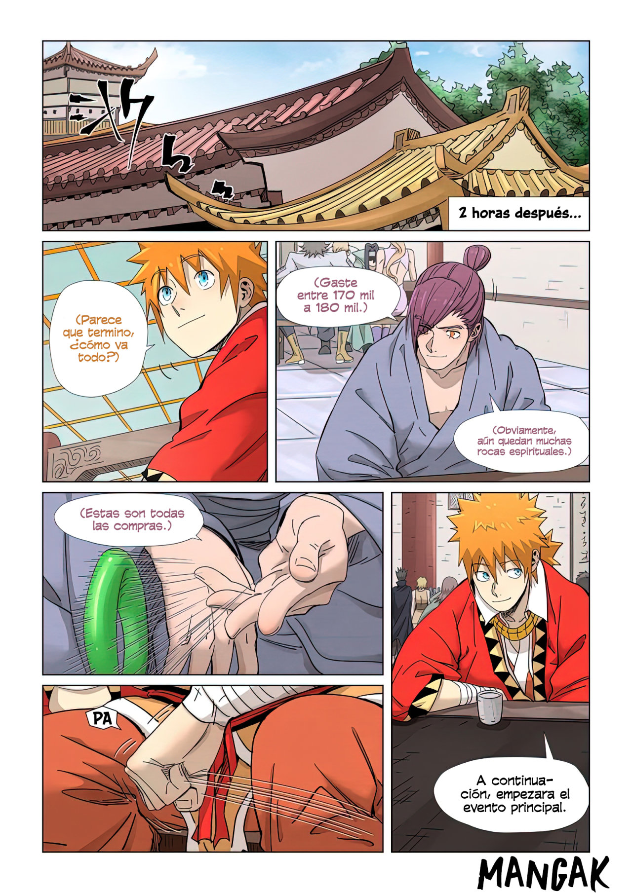 Read Tales of Demons and Gods ES Manga Online